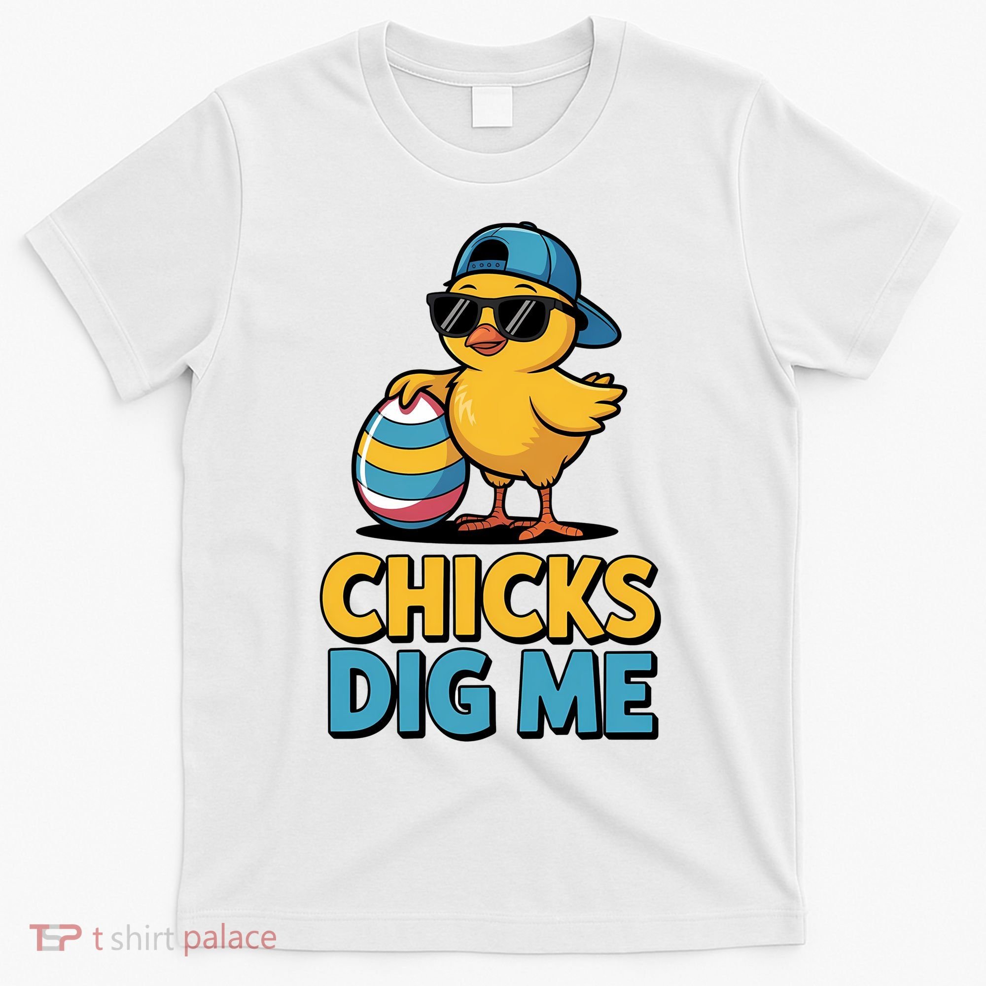 Easter Chicks Dig Me Cute Egg Hunt T-Shirt