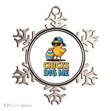 Easter Chicks Dig Me Cute Egg Hunt Ornament