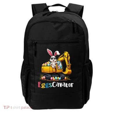 Eggs Cavator Easter Bunny Excavator Easter Backpack
