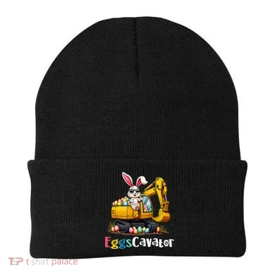 Eggs Cavator Easter Bunny Excavator Easter Beanie