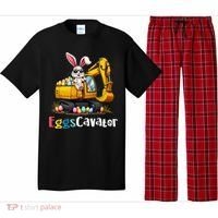 Eggs Cavator Easter Bunny Excavator Easter Pajama Set thumb 0