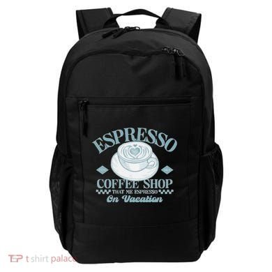 Espresso Coffee Backpack