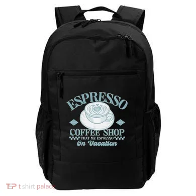 Espresso Coffee Backpack