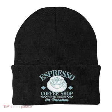 Espresso Coffee Beanie