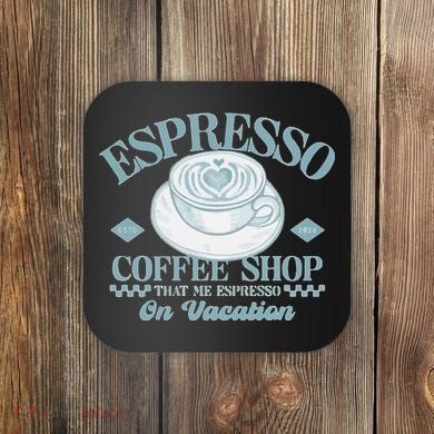 Espresso Coffee Coaster