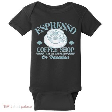 Espresso Coffee Baby Bodysuit
