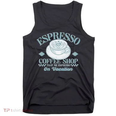 Espresso Coffee Tank Top
