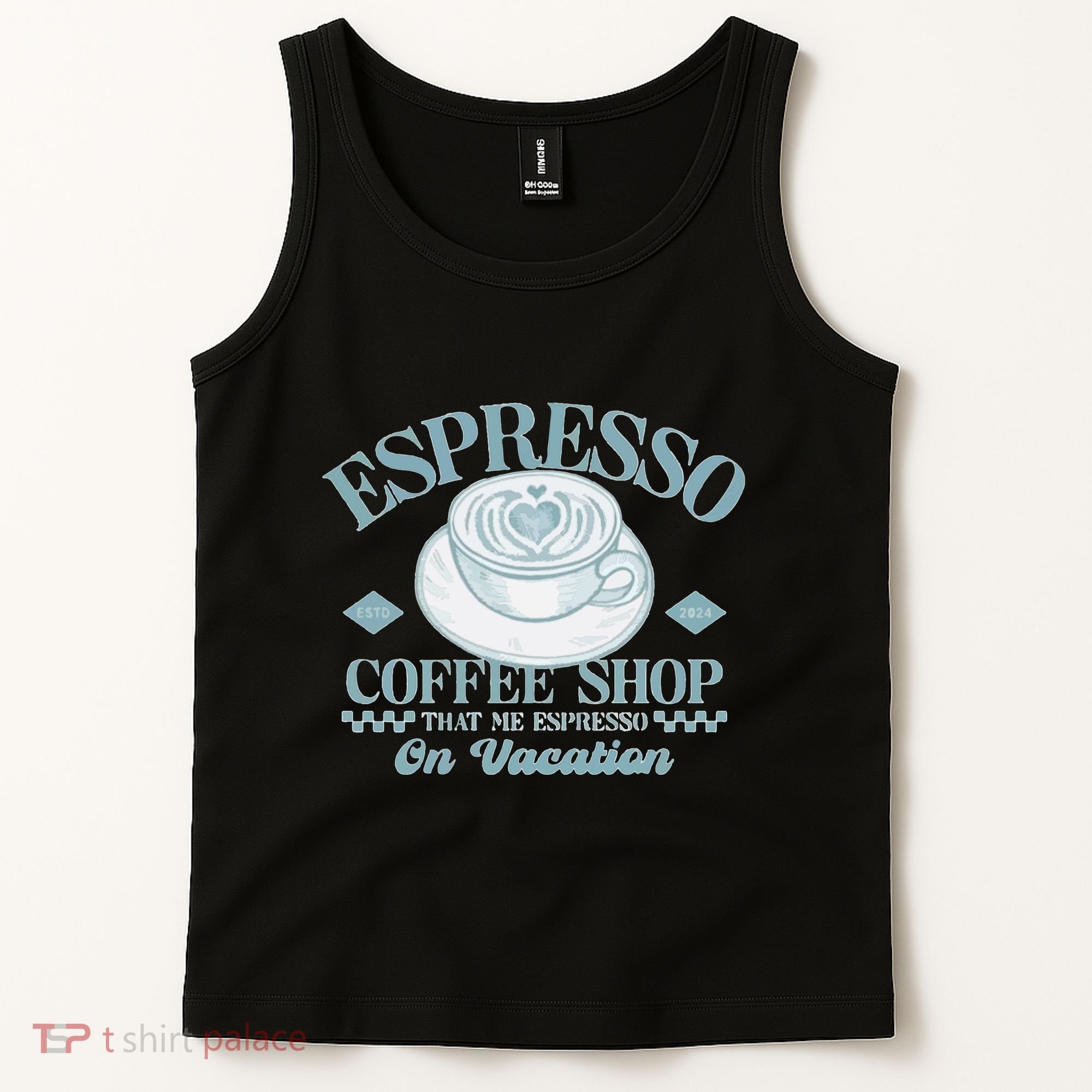 Espresso Coffee Tank Top