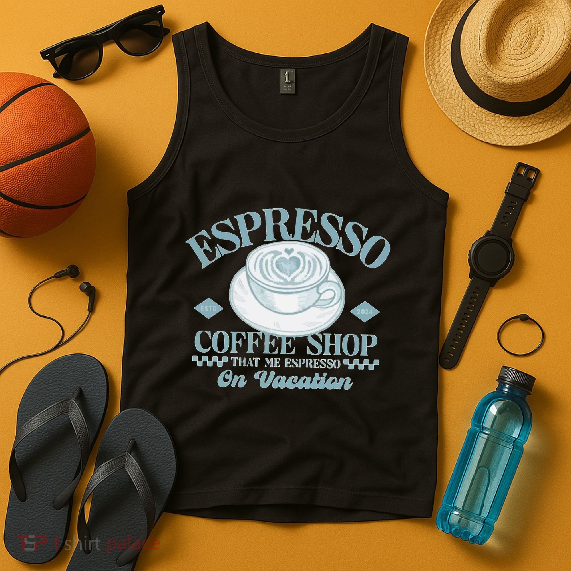 Espresso Coffee Tank Top