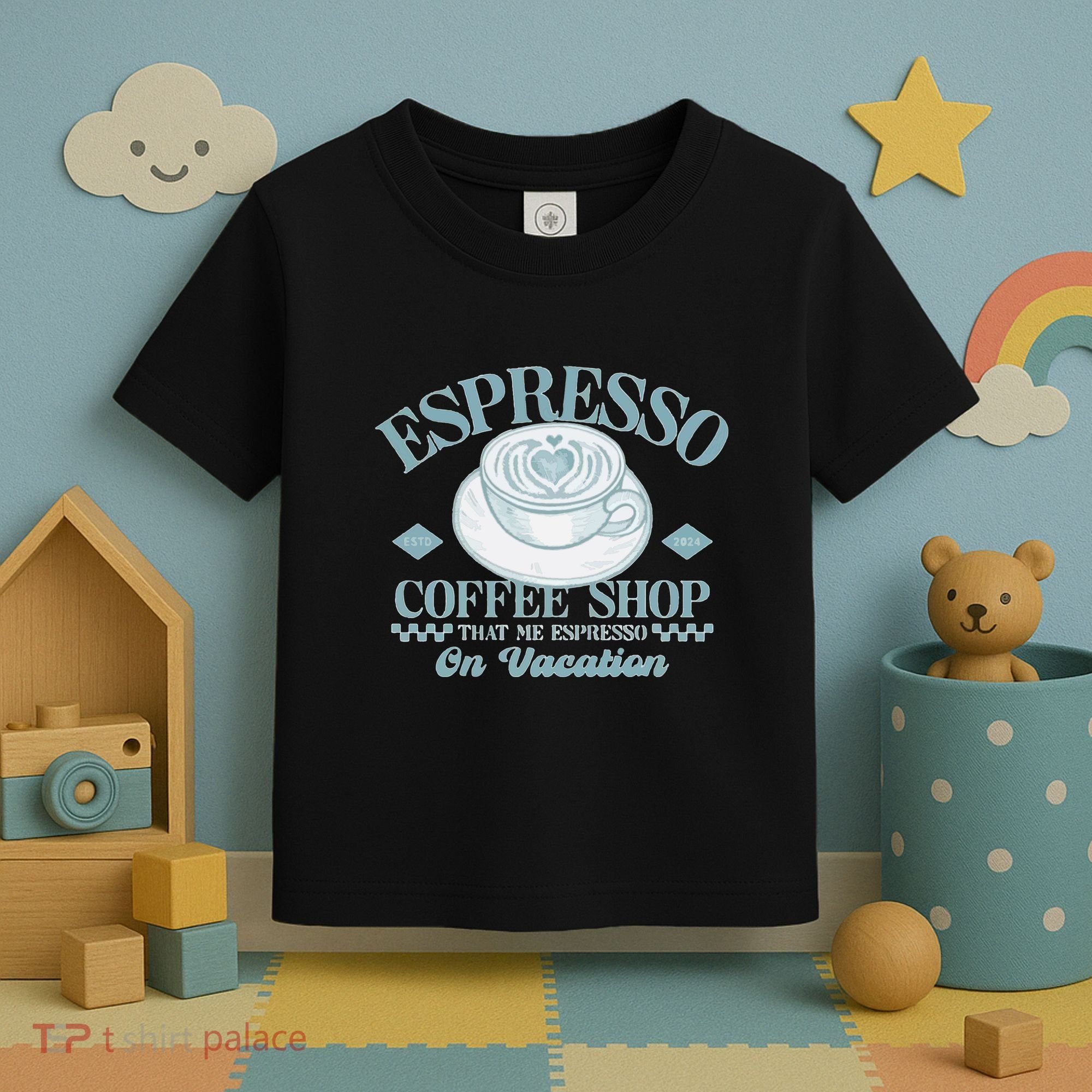 Espresso Coffee Toddler T-Shirt