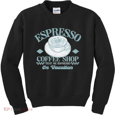 Espresso Coffee Kids Sweatshirt