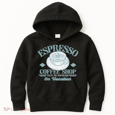 Espresso Coffee Kids Hoodie