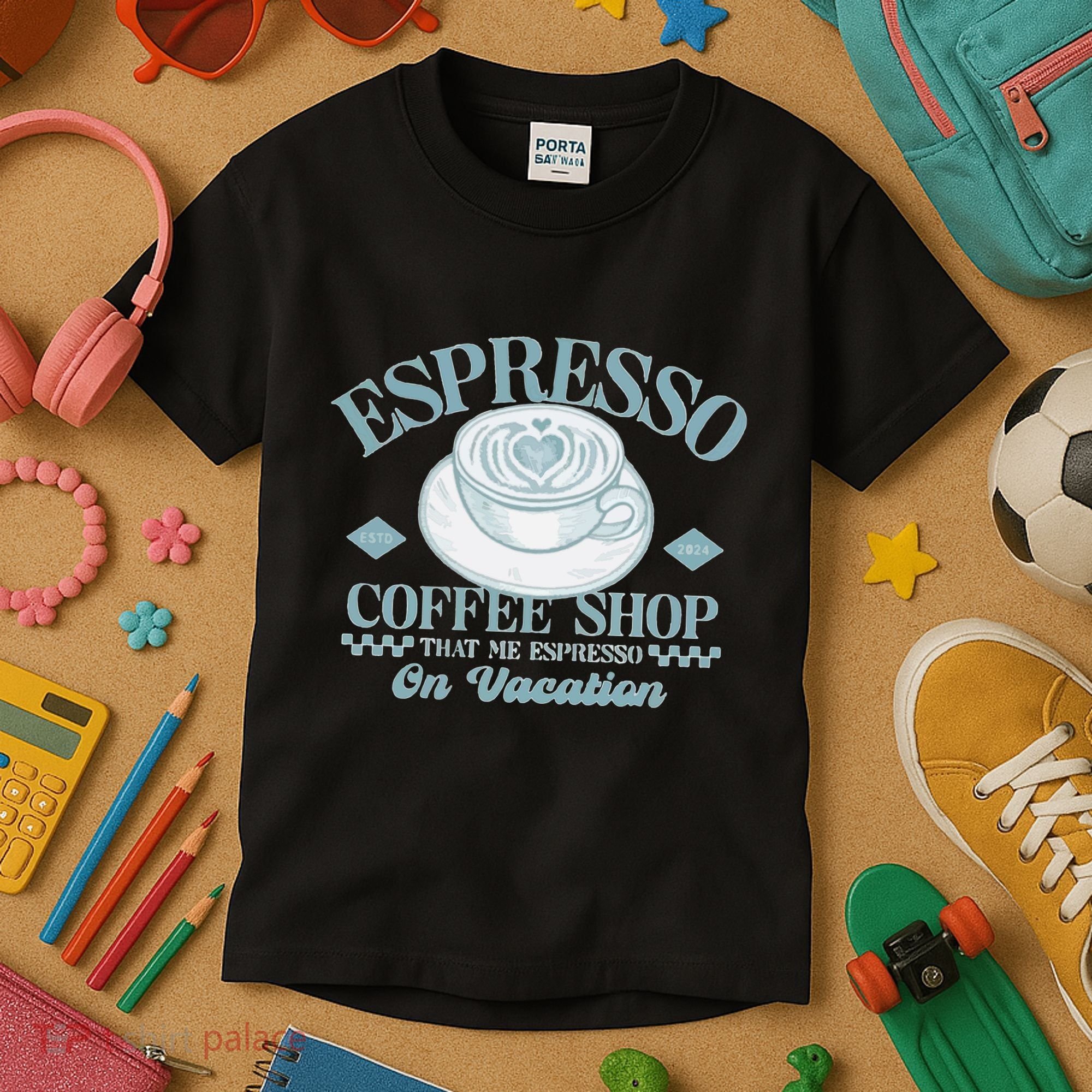 Espresso Coffee Kids T-Shirt