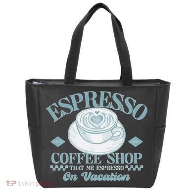 Espresso Coffee Tote Bag