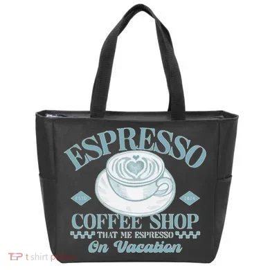 Espresso Coffee Tote Bag