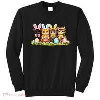 Easter Cats Ears Bunny Eggs Sweatshirt thumb 0