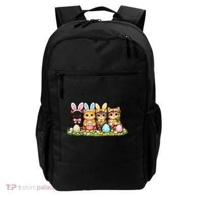 Easter Cats Ears Bunny Eggs Backpack