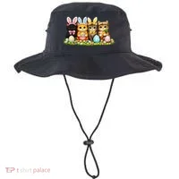 Easter Cats Ears Bunny Eggs Bucket Hat thumb 0