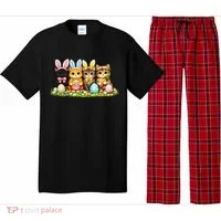 Easter Cats Ears Bunny Eggs Pajama Set thumb 0