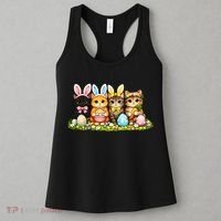 Easter Cats Ears Bunny Eggs Women's Tank Top thumb 3