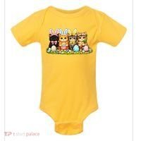 Easter Cats Ears Bunny Eggs Baby Bodysuit thumb 0