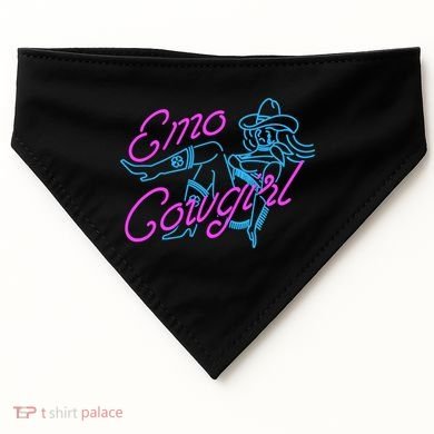 Emo Cowgirl USA-Made Doggie Bandana