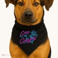 Emo Cowgirl USA-Made Doggie Bandana thumb 1