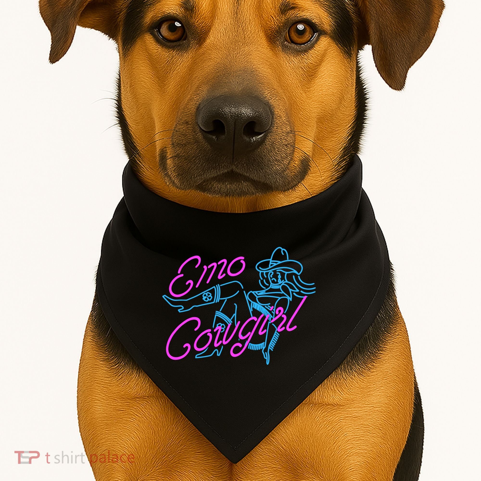 Emo Cowgirl USA-Made Doggie Bandana