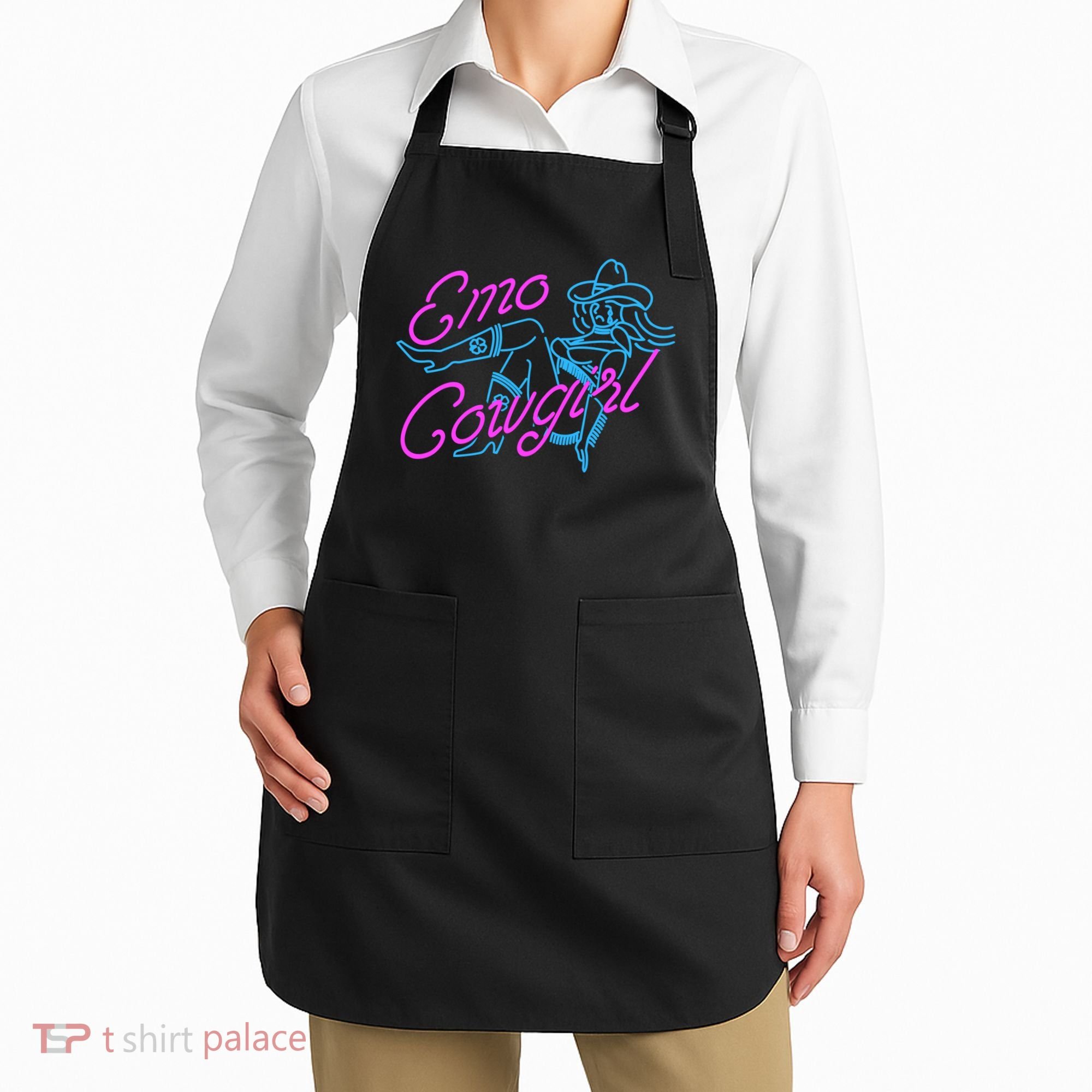Emo Cowgirl Apron