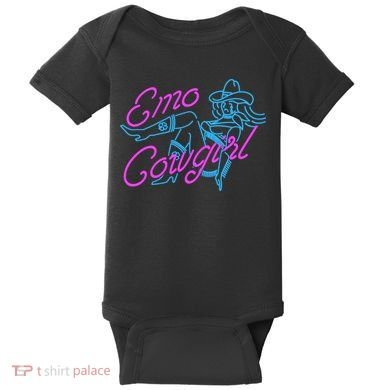 Emo Cowgirl Baby Bodysuit