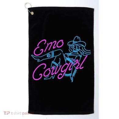 Emo Cowgirl Golf Towel