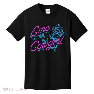 Emo Cowgirl Kids T-Shirt