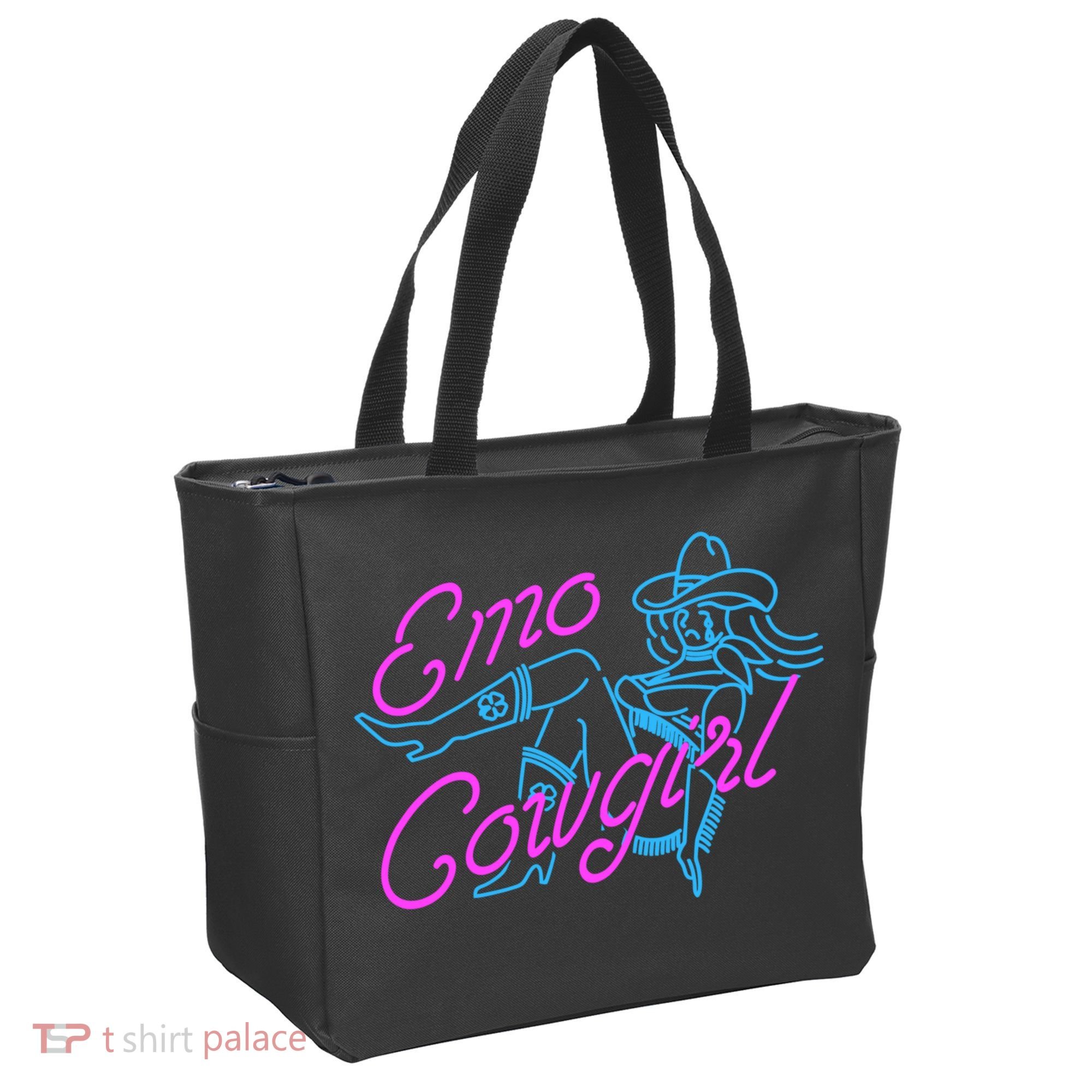 Emo Cowgirl Tote Bag