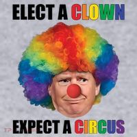 Elect Clown Expect A Circus Anti Trump Women's Sweatshirt thumb 2