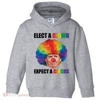 Elect Clown Expect A Circus Anti Trump Toddler Hoodie thumb 0