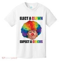 Elect Clown Expect A Circus Anti Trump Kids T-Shirt thumb 0