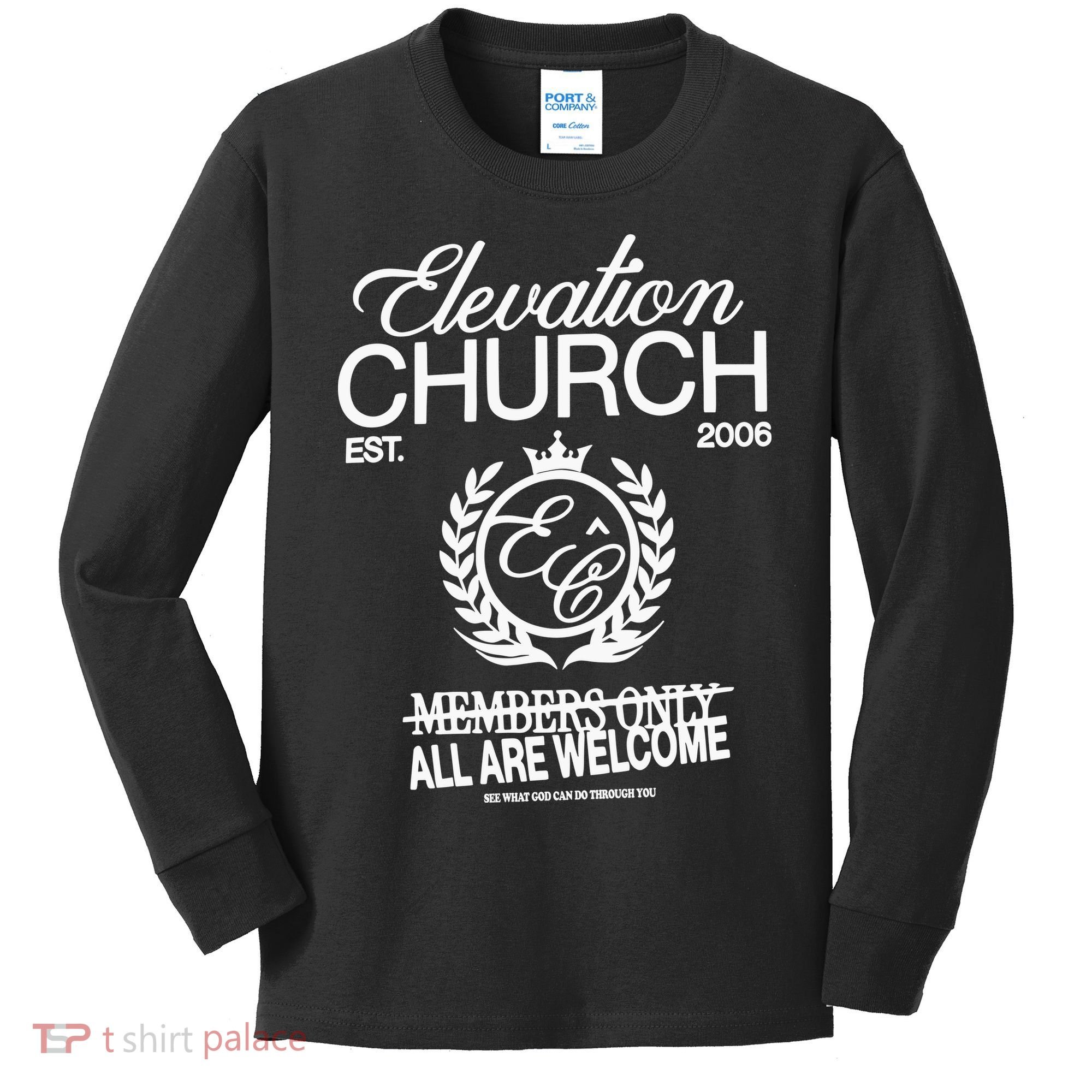Elevation Church Ec Hunter Kids Long Sleeve Shirt