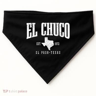 El Chuco El Paso Texas Pride Vintage Est 1873 USA-Made Doggie Bandana