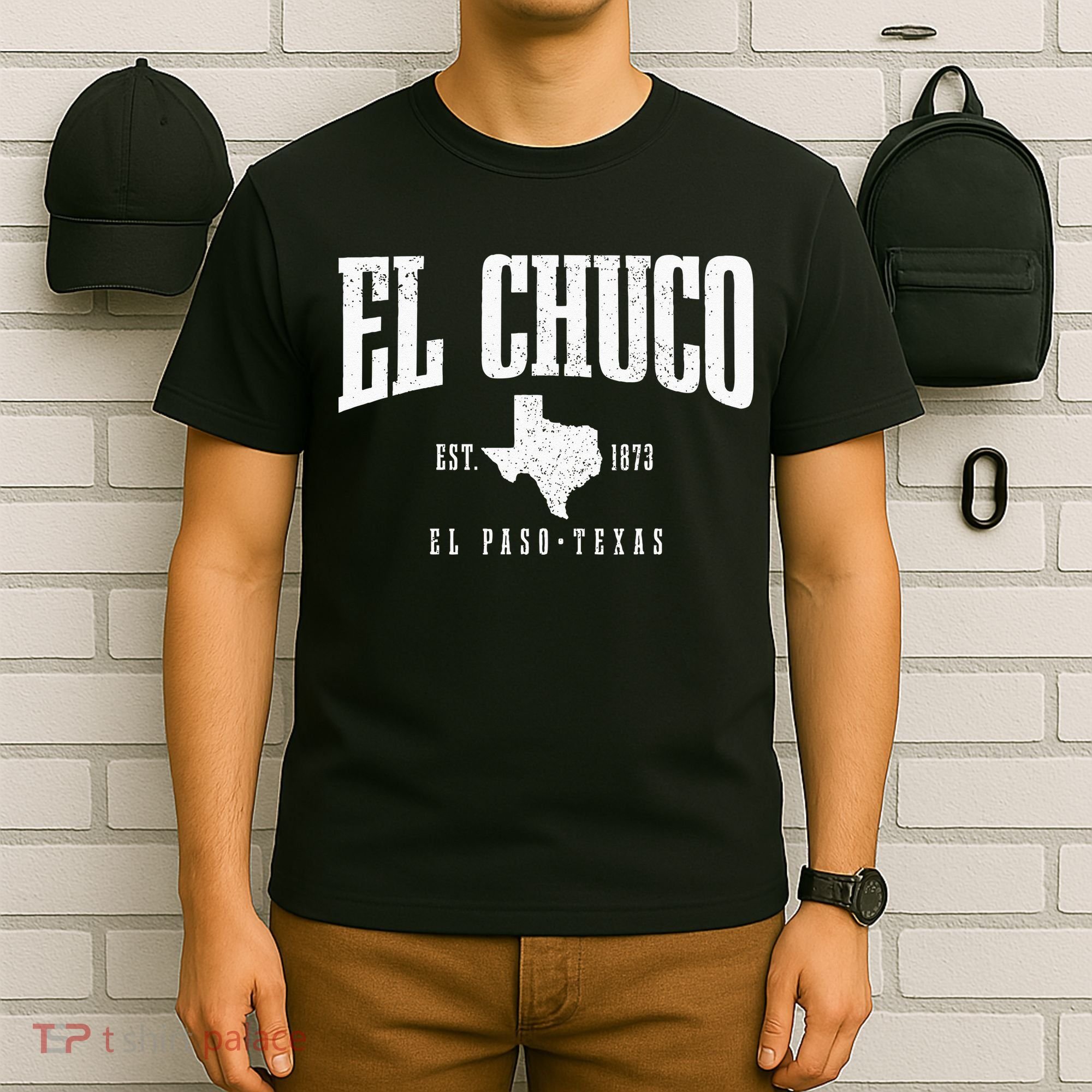 El Chuco El Paso Texas Pride Vintage Est 1873 T-Shirt