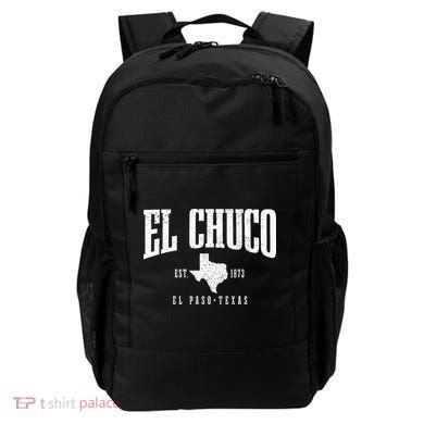 El Chuco El Paso Texas Pride Vintage Est 1873 Backpack