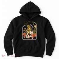 Everybody Croaks Frog Skull Mushroom Everybody Croak Hoodie thumb 0