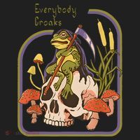 Everybody Croaks Frog Skull Mushroom Everybody Croak Beanie thumb 2