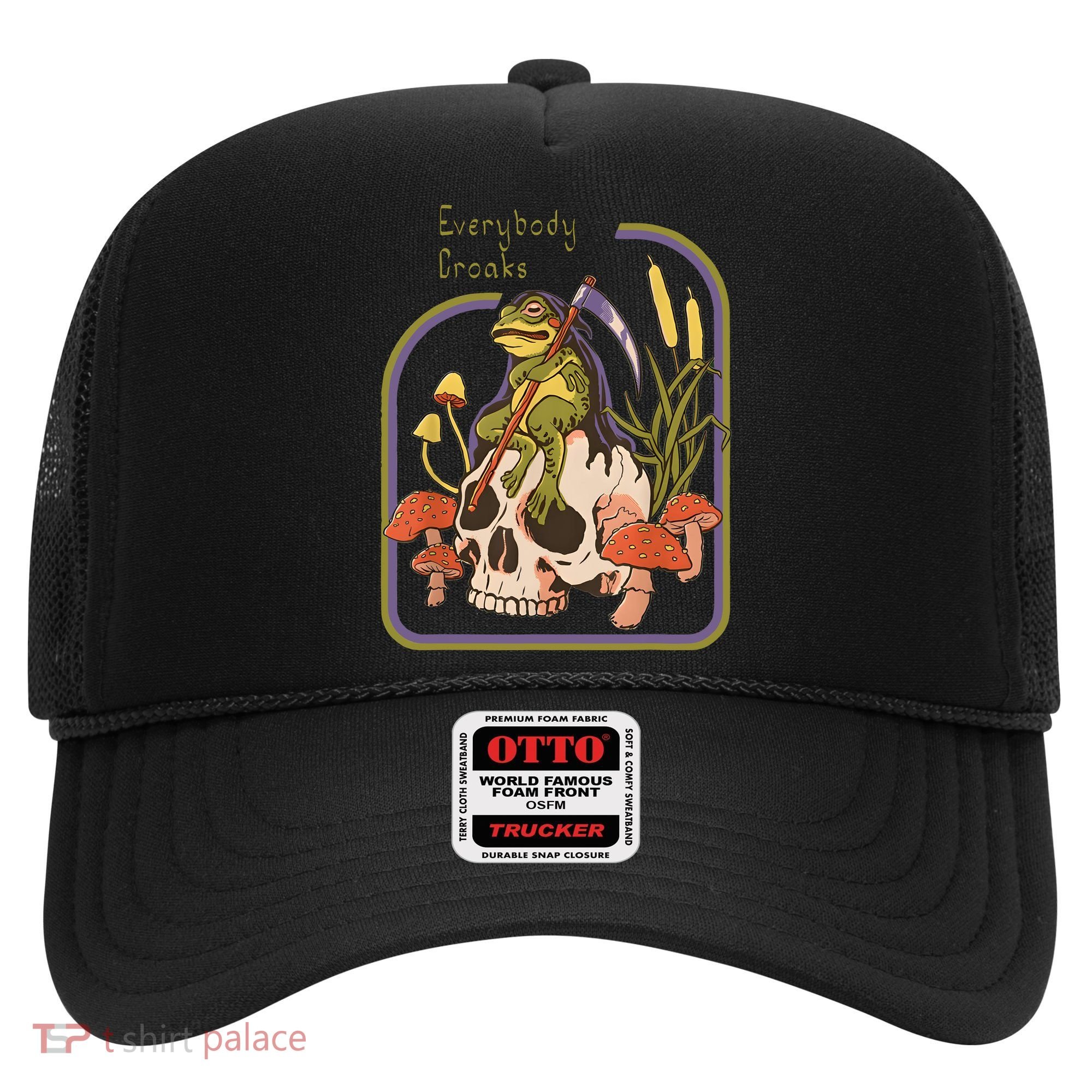 Everybody Croaks Frog Skull Mushroom Everybody Croak Hat