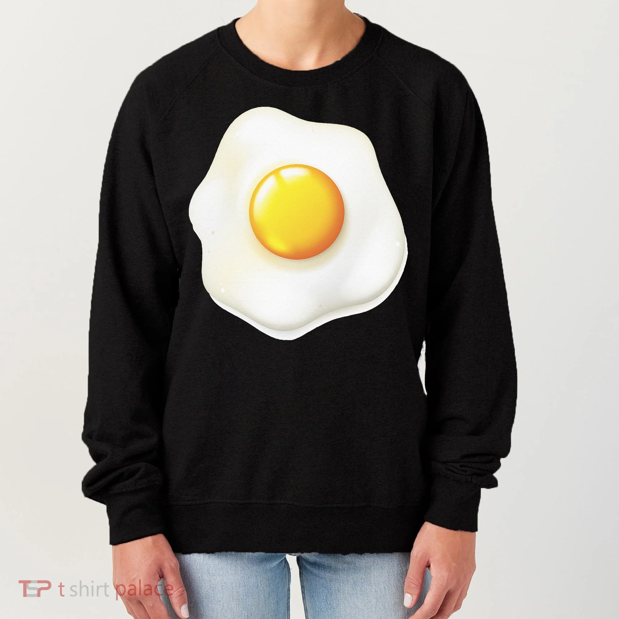 Egg Costume Funny Christmas Halloween Egg Women's Sweatshirt