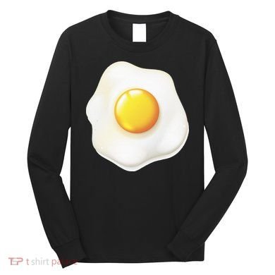 Egg Costume Funny Christmas Halloween Egg Long Sleeve Shirt
