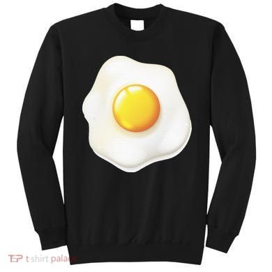 Egg Costume Funny Christmas Halloween Egg Sweatshirt