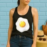 Egg Costume Funny Christmas Halloween Egg Women's Tank Top thumb 2