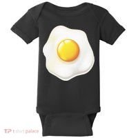 Egg Costume Funny Christmas Halloween Egg Baby Bodysuit thumb 0