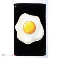 Egg Costume Funny Christmas Halloween Egg Golf Towel thumb 0