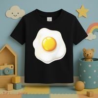 Egg Costume Funny Christmas Halloween Egg Toddler T-Shirt thumb 3